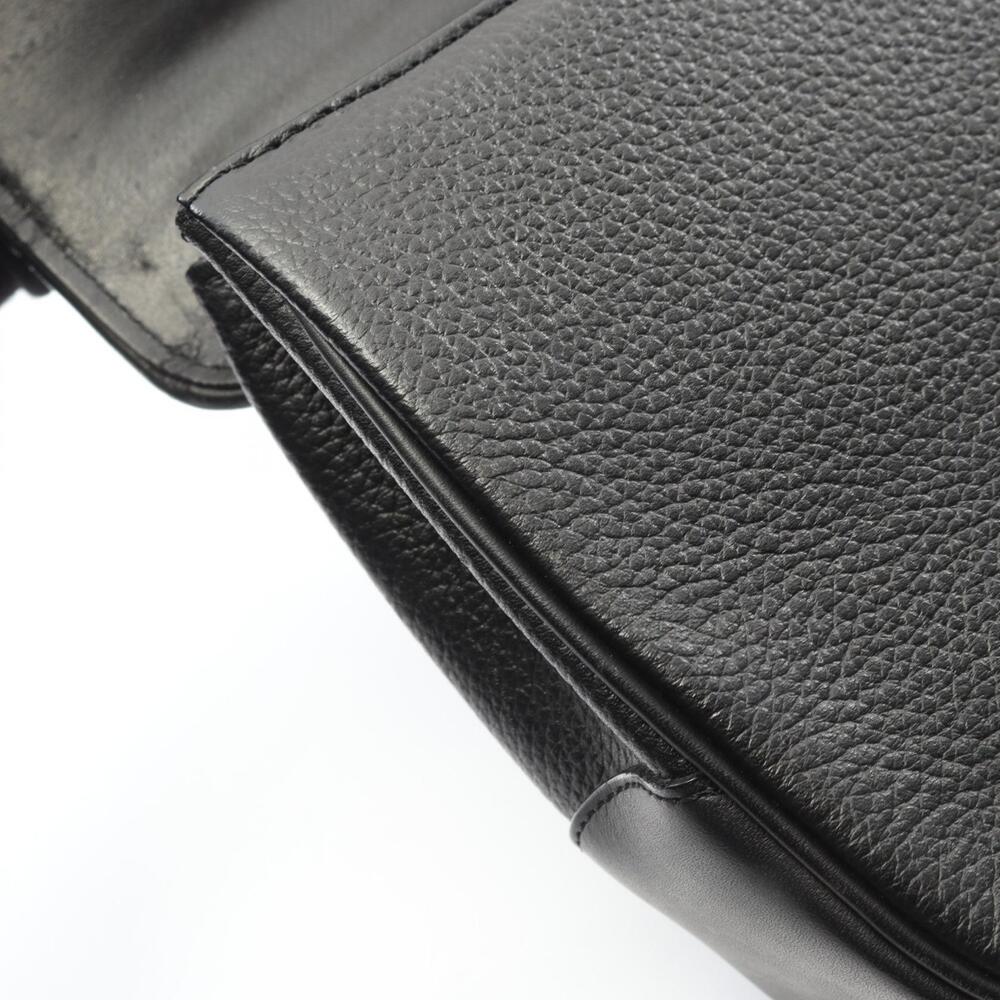 Burberry Shadow Black Horse Handbag Leather Black - Picture 9 of 9